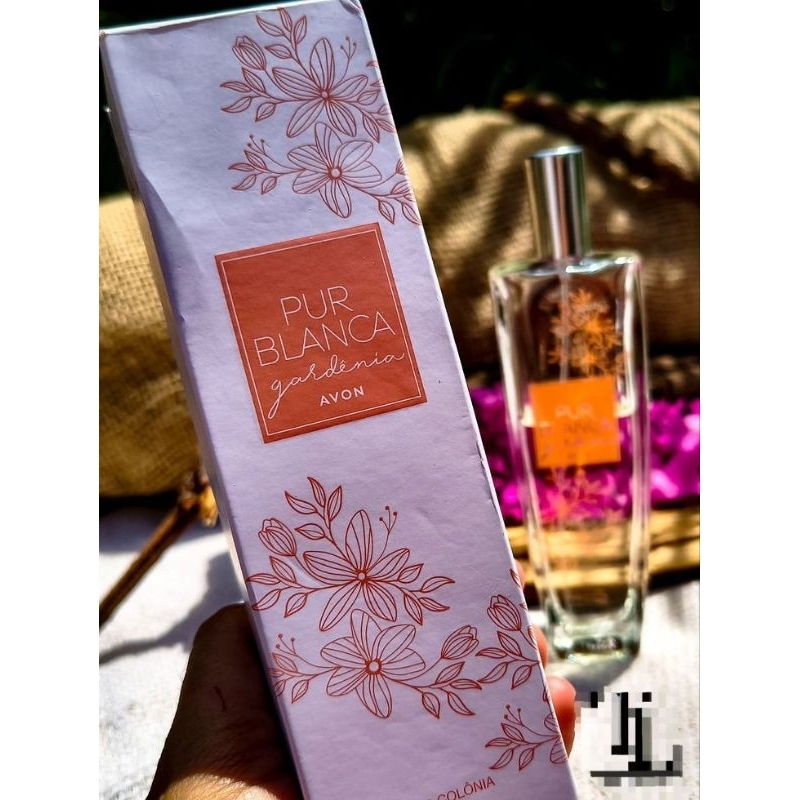 Perfume Pur Blanca Gardênia Avon 75ml Floral Suave Feminino Delicado