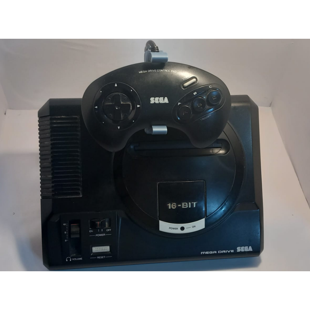 Suporte Porta Expositor Mega Drive 1 e Controle Game Retrô
