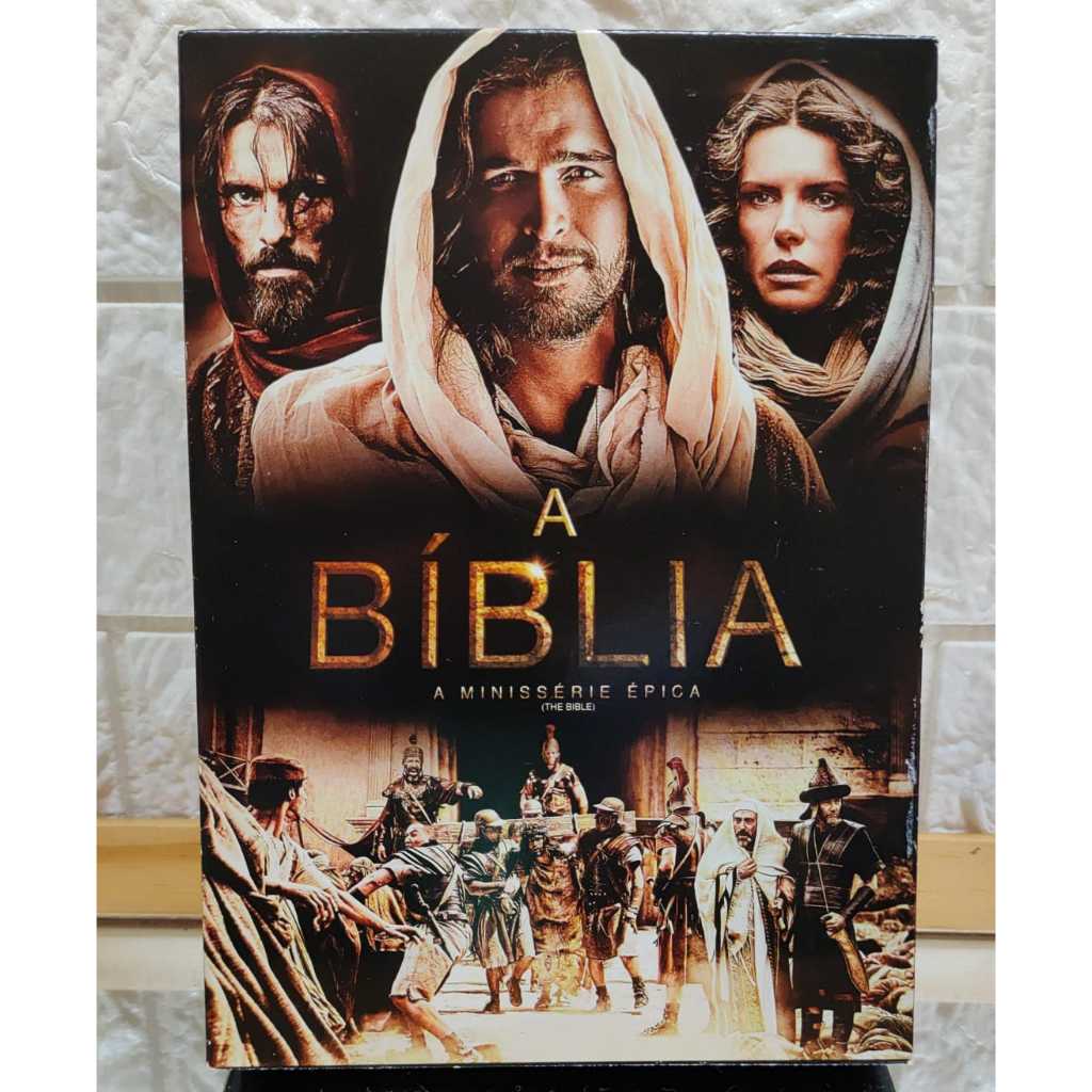 Dvd Box A Bíblia Minissérie Épica 4 Discos Original Dublado Promoção
