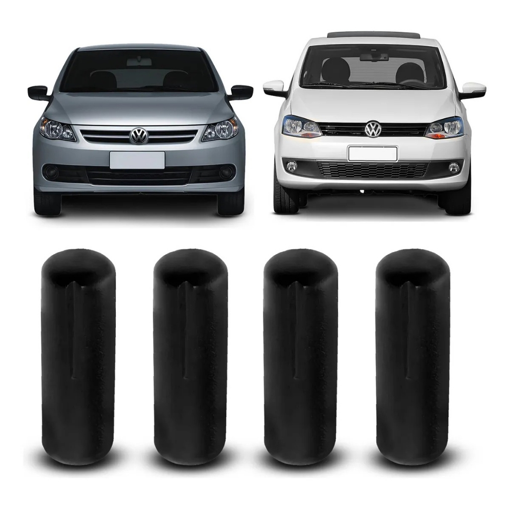 4 Pino Trava Porta Gol Saveiro Voyage G5 2009 a 2013 Polo Fox 2010 a 2014 Preto em Oferta na Shopee