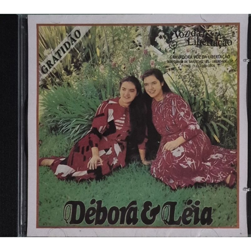 1908 - DÉBORA & LÉIA - GRATIDÃO / CD LACRADO