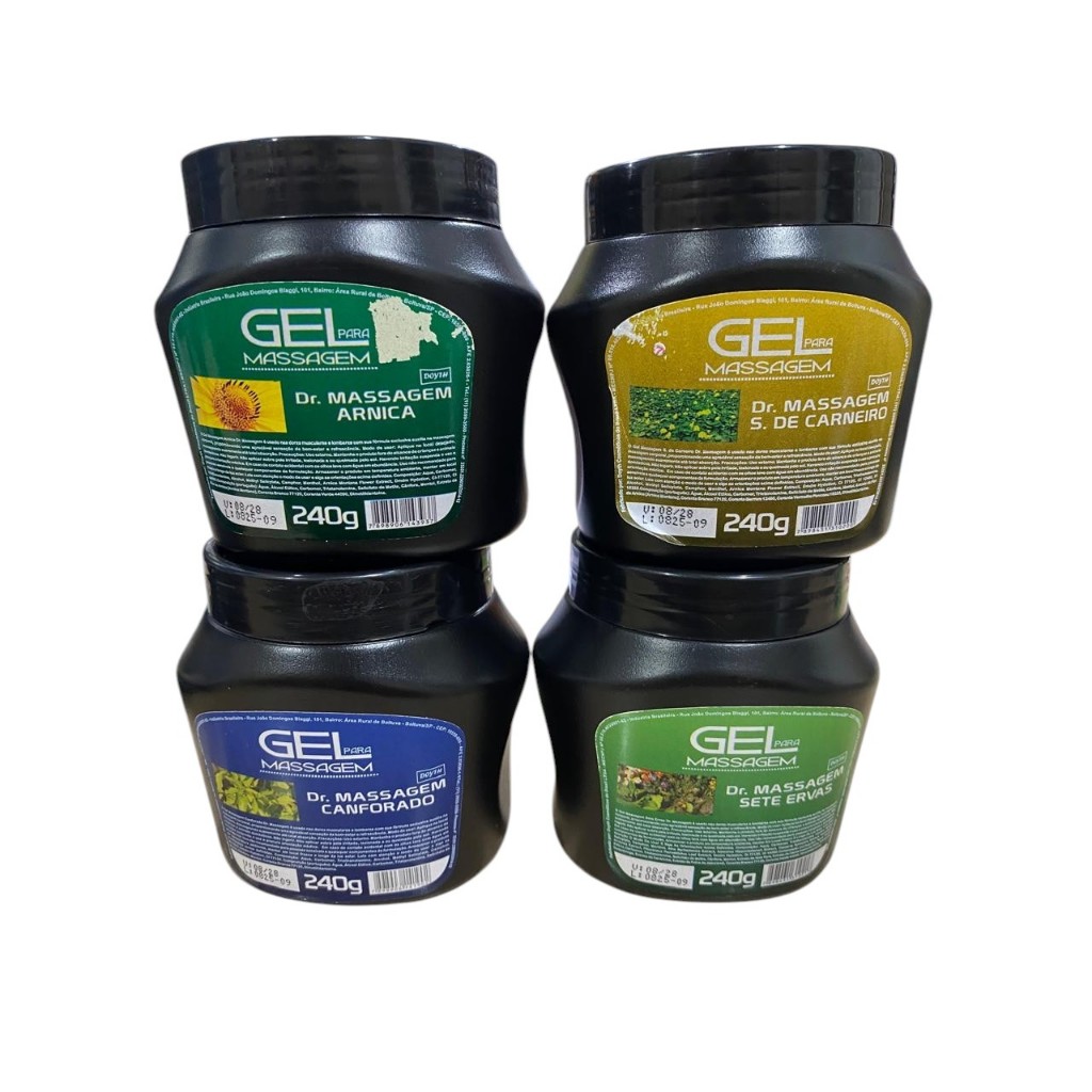 Gel para Massagem Dr. Arnica/ Canfôra 240g - Diversos