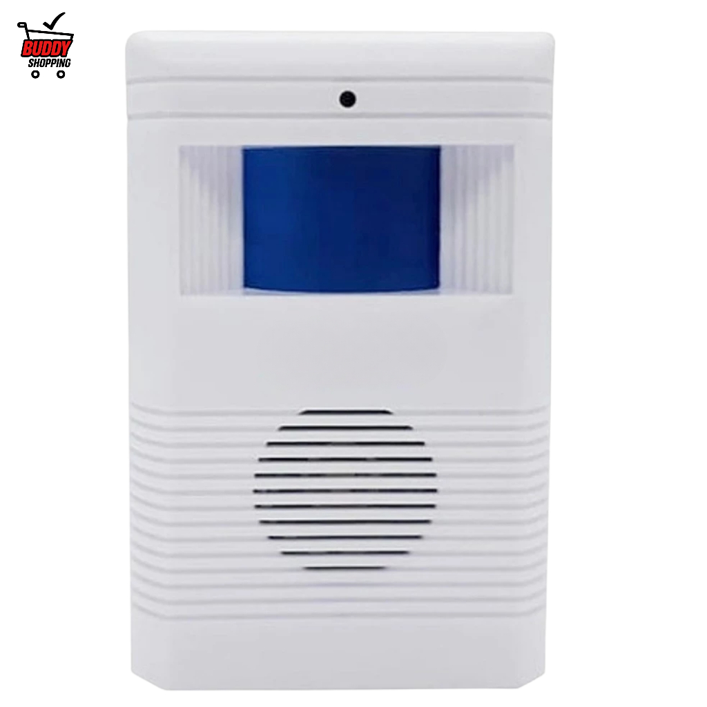 Sensor De Presença Anunciador Sonoro Ajustável Campainha Detector Movimento Alta Qualidade em Oferta na Shopee