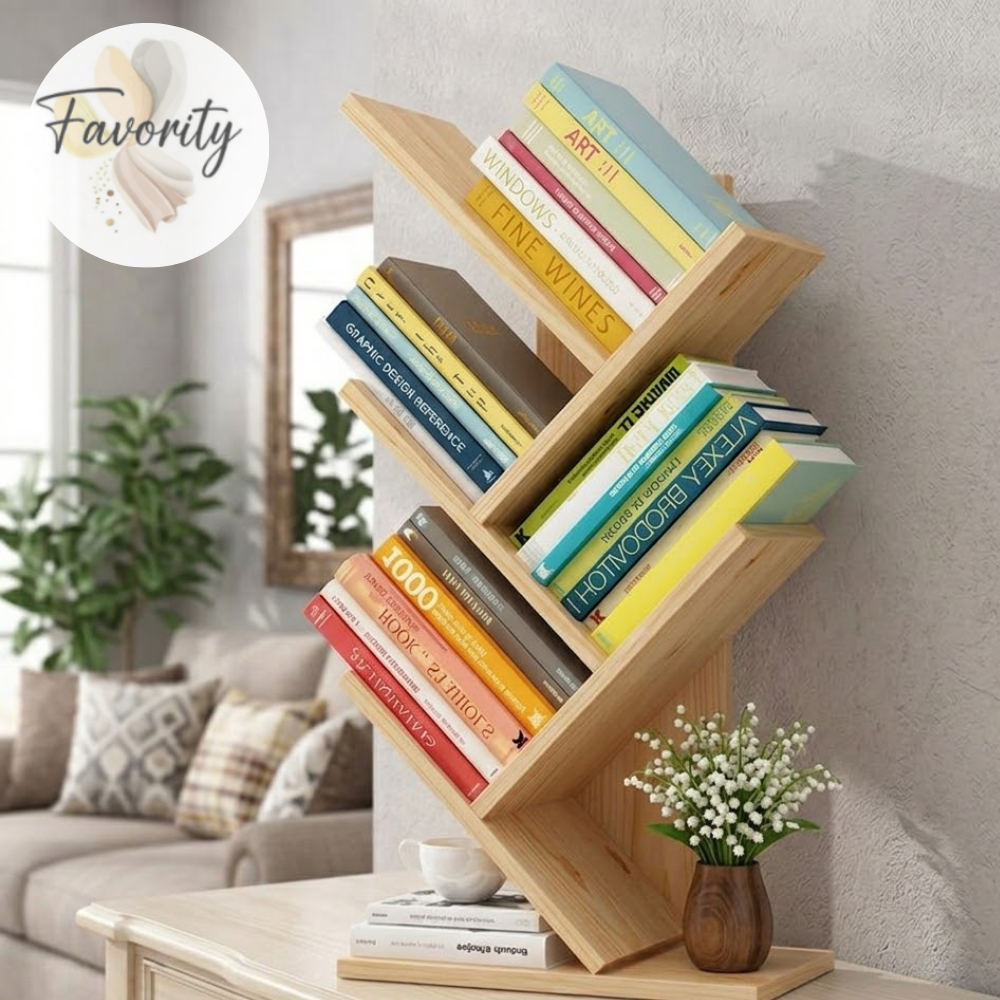 Porta Livros e Revistas Madeira / Pinus Natural Organizador Vertical Revisteiro Livreiro Prateleira