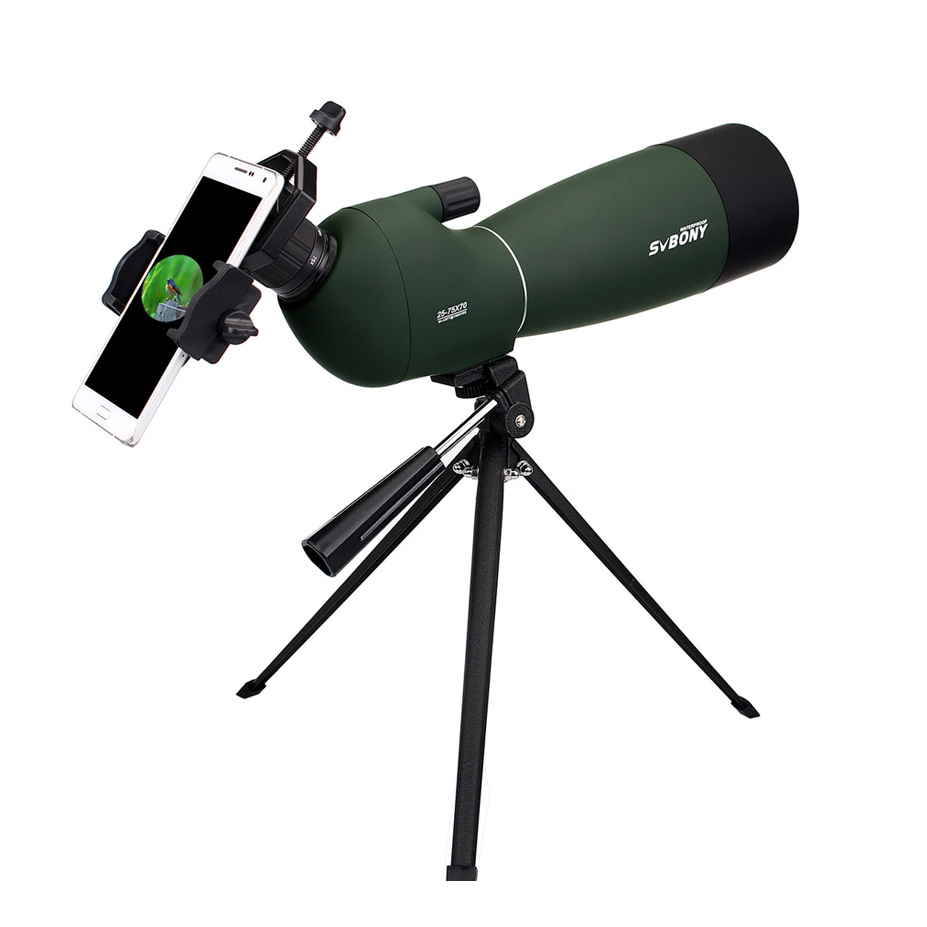 Monóculo Luneta Svbony SV28 Profissional com Tripé + Suporte Celular Zoom Potente