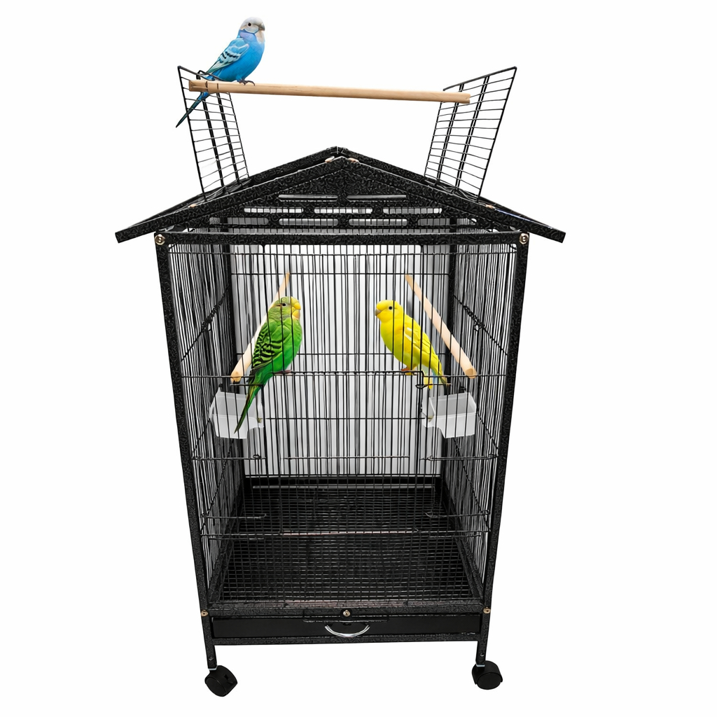 Viveiro Para Aves Grande Para Calopsita Papagaio Ringneck Espaçoso Seguro e Resistente
