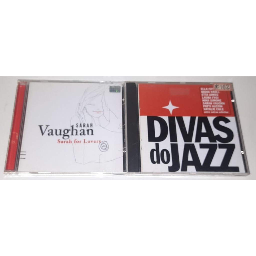 2 Cd´s De Jazz Raros - Sarah Vaughan - Sarah For Lovers & Divas Do Jazz(Nina Simone,Etta James,Diana Krall,Etc)