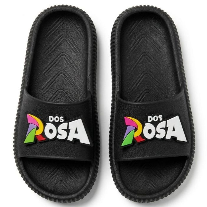 Chinelo Infantil Nuvem Feminino Infantil Menina DOS ROSAS Antiderrapante Macio Confortável 27 ao 40