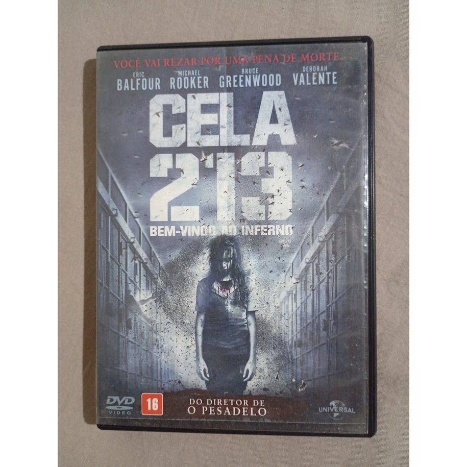 DVD CELA 213 - BEM-VINDO AO INFERNO * ORIGINAL