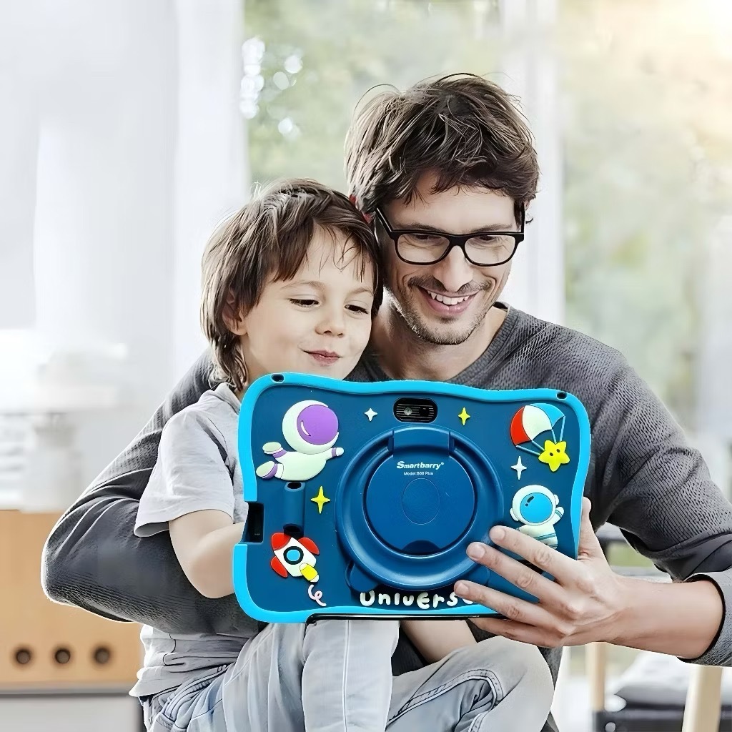 Tablet para Crianças de 7 Polegadas, Sistema Android 13.0, com Caneta para Touch e Capa de Silicone