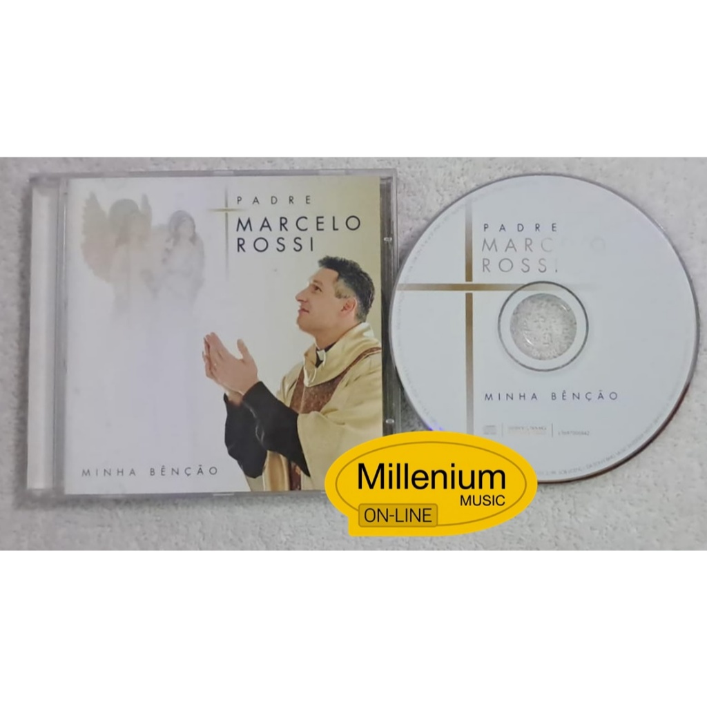 CD Padre Marcelo Rossi  Minha Benção 2006 Original Gravadora Colecionador Ótimo Estado