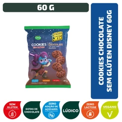 Cookies Chocolate Sem Glúten Star Wars Disney 60 g