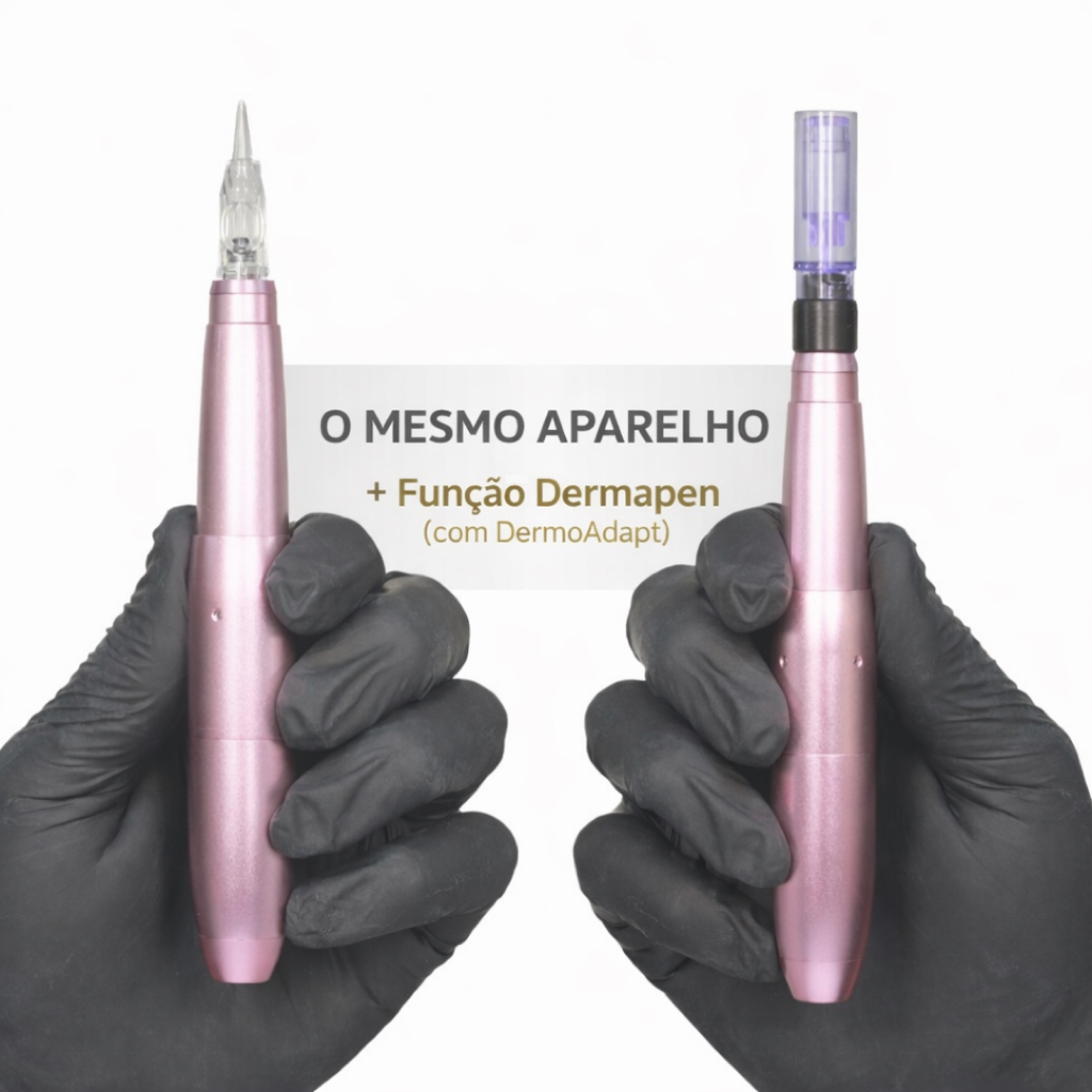 Transforme seu Dermógrafo em Dermapen – Adaptador de Agulha Easy Click