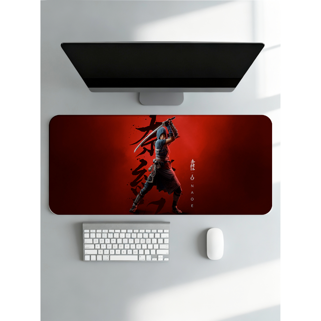 Mouse Pad Escritório Gamer ASSASSINS CREED Computador Tapete de Mesa Premium Bibi Paineis Oferta