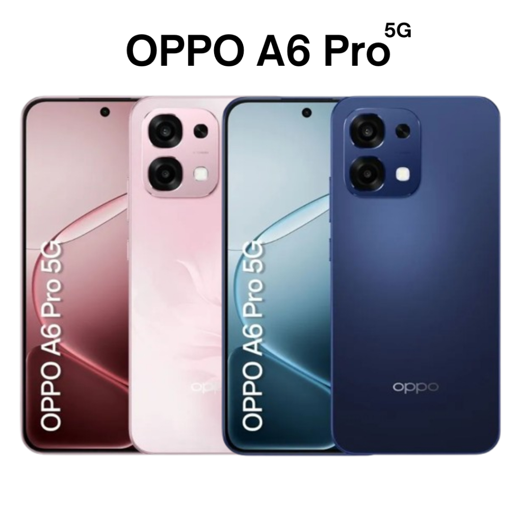 Smartphone OPPO A6 Pro 256GB/8GB - Tela  6.57" 120Hz - Câmera 50MP