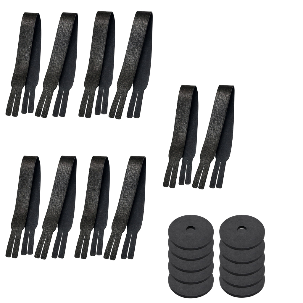 Kit Com 5 Pares De Correia Para Prato De Fanfarra