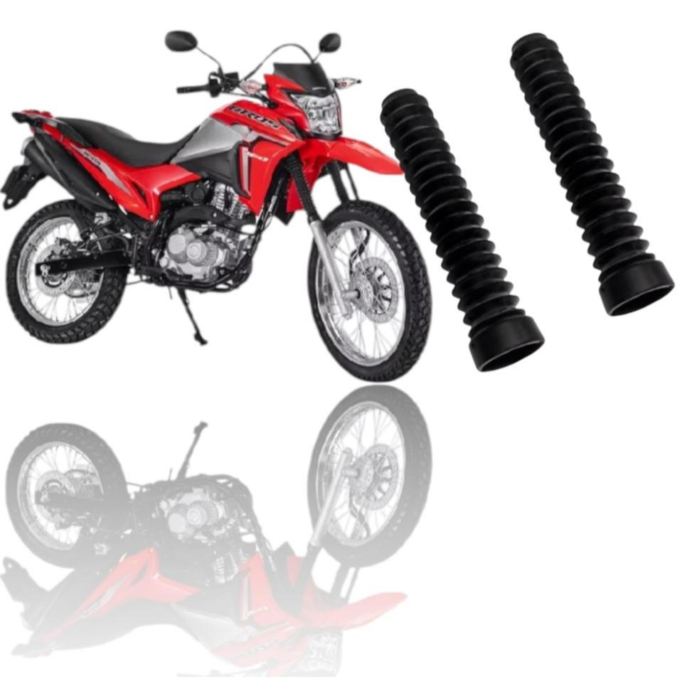 SANFONA BENGALA HONDA NXR BROS 160 2022 18 D PRETO