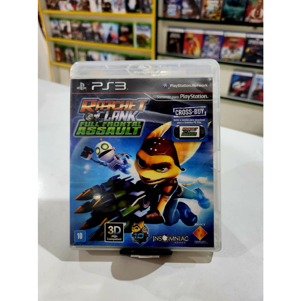 JOGO RATCHET & CLANK: FULL FRONTAL ASSAULT PS3 (SEMINOVO)