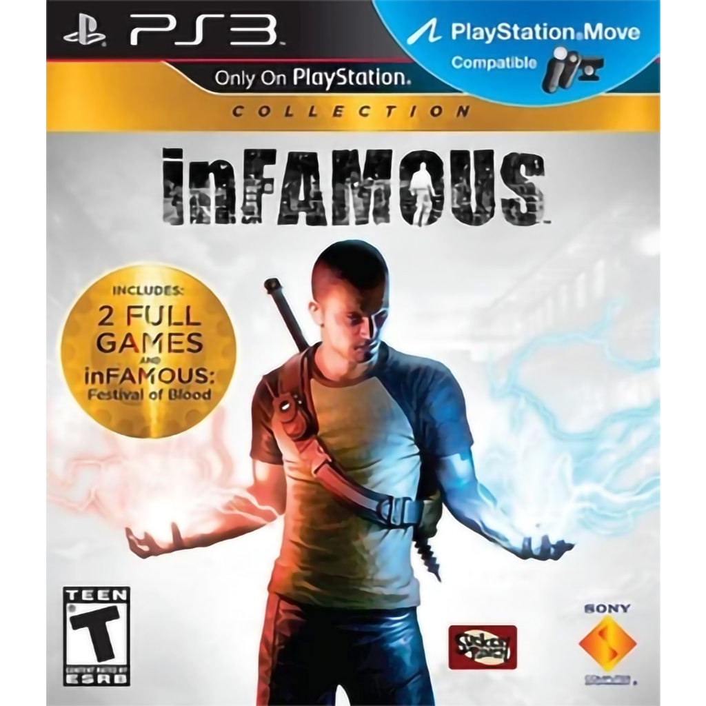 inFAMOUS 2 – PS3 Collection – Lacrado (Envelope) USA