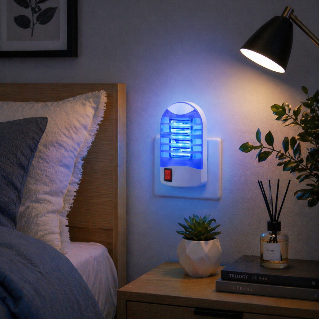 Abajur Luminária Elétrica Repelente De Insetos | Luminária  Led Controle De Insetos Bivolt