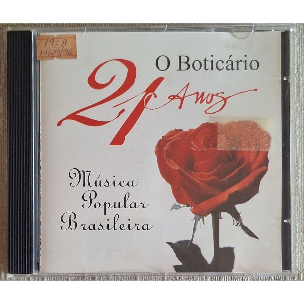 Cd O Boticário - 21 Anos - Coletânea Mpb - Música