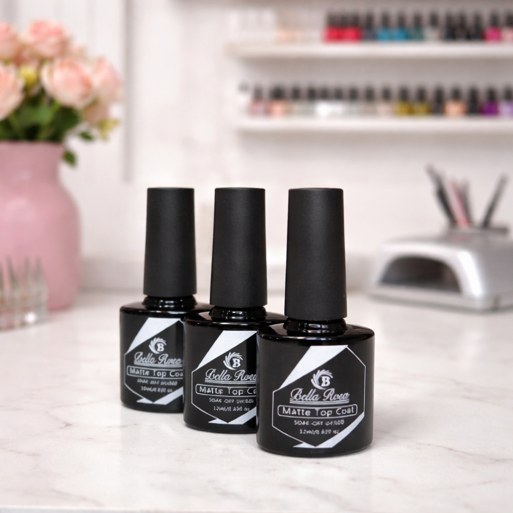 Top Coat Matte Fosco Bella Rosa 12ml Soak Off UV/LED