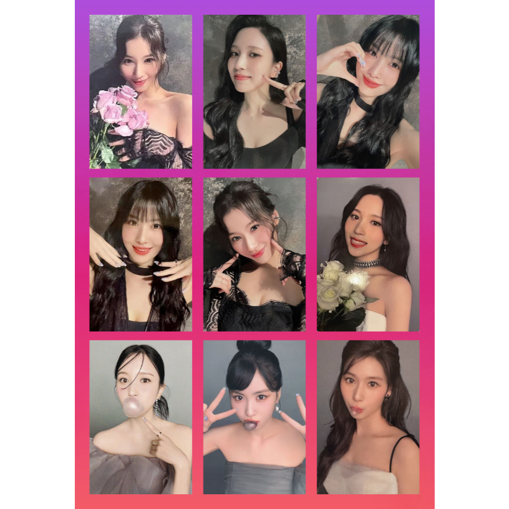 Pack Photocards MISAMO Masterpiece Era Selcas Kpop Fanmade | Cards Aesthetic Premium Binder Collection Japan Unit TWICE