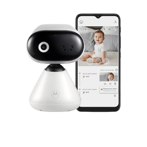 Babá Eletrônica Motorola PIP1000 com aplicativo e Wi-Fi  Branco