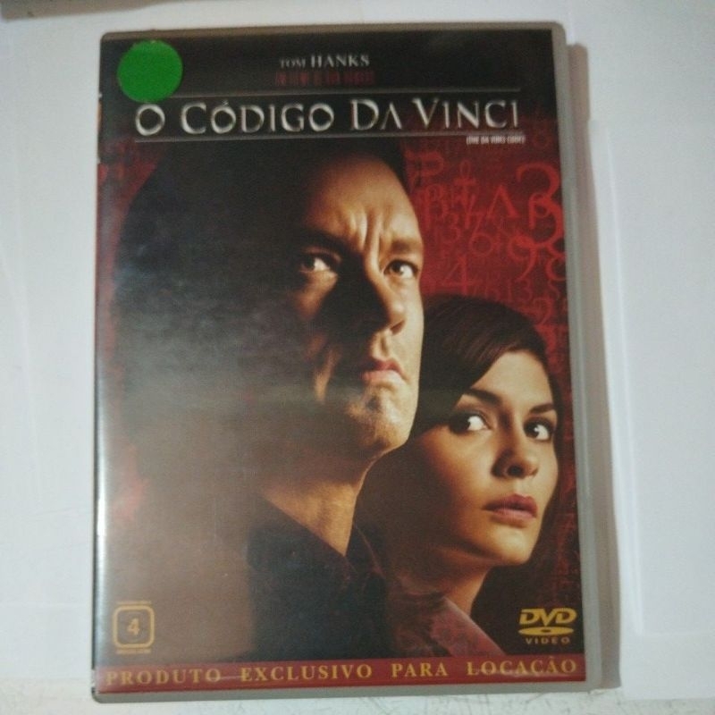 Dvd O Codigo da Vinci - Original - Tom Hanks