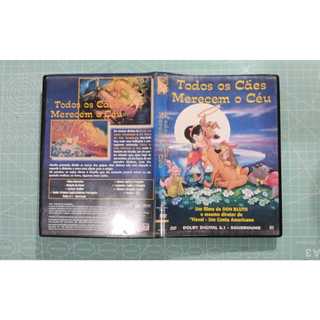 DVD Todos os cães merecem o céu Usado