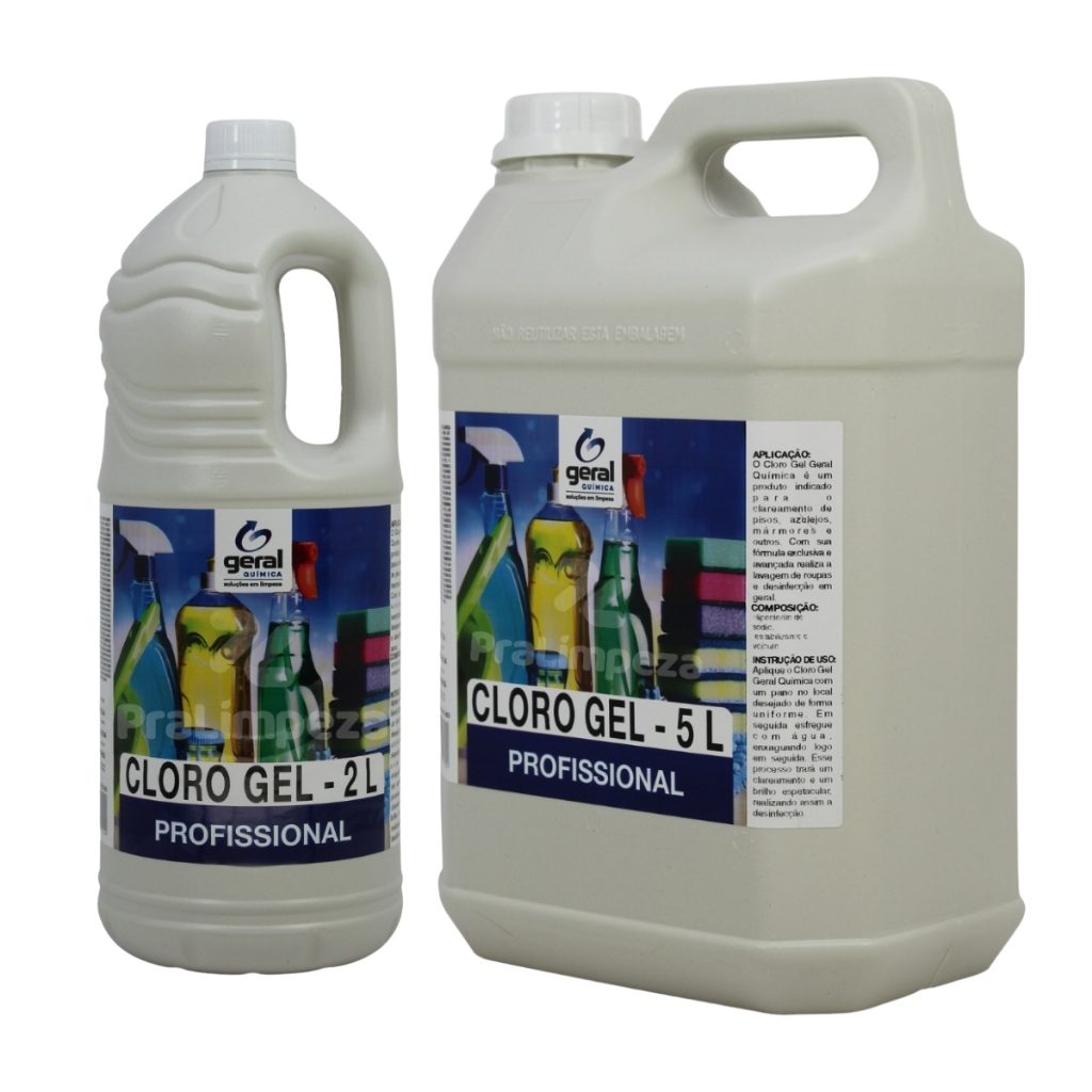 Cloro Gel Geral Química Limpeza Banheiro Azulejo Piso Cozinha Limpeza Pesada Uso Profissional