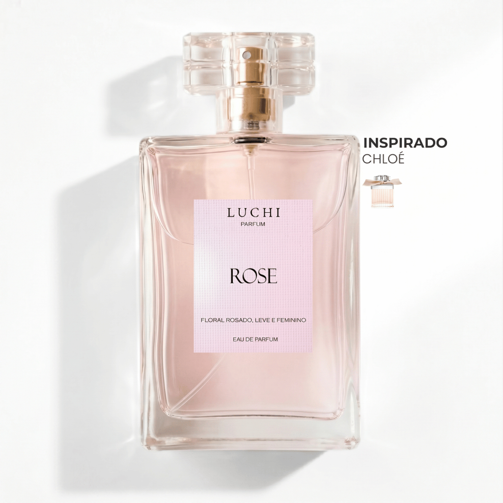 Perfume Feminino Rose Luchi Parfum (Aroma importado) - Alta fixação em Oferta na Shopee