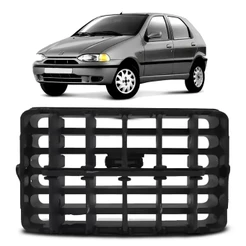 Grade Difusor Ar Palio 96 a 2003 Preto Central