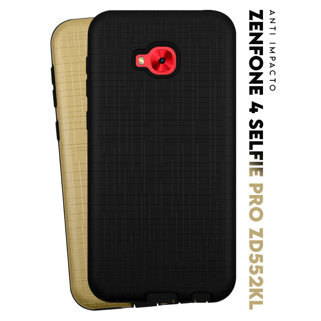 Capa Capinha Case Armadura Militar Asus Zenfone 4 Selfie Pro Zd552kl 5.5 pol. Premium Protetora Resistente Anti-Impacto