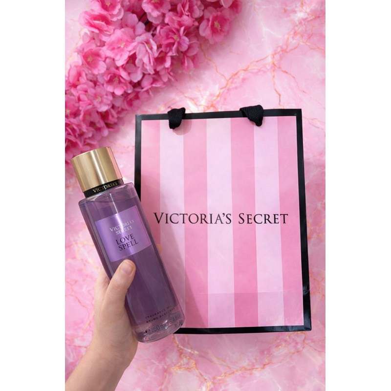 Body Splash Victoria’s Secret Original 250ml – Bare Vanilla ou Love Spell | Escolha o Seu
