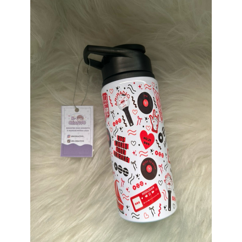 Squeeze de alumínio BTS • Arirang •Swim • Hooligan