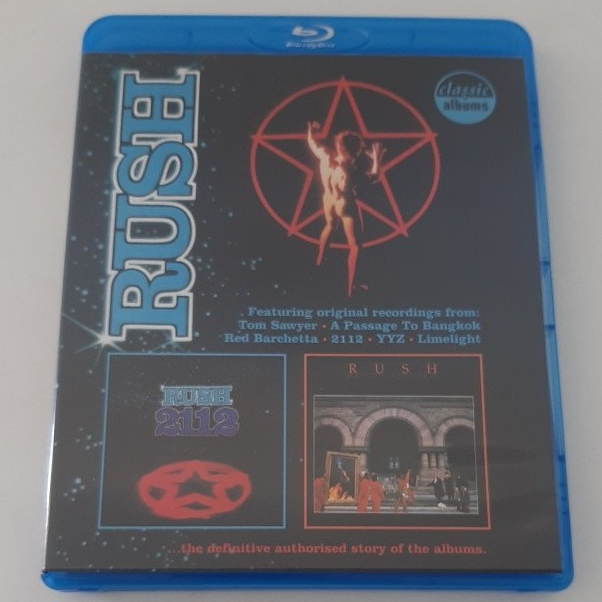 Blu-ray  - Rush 2112 - Moving Pictures