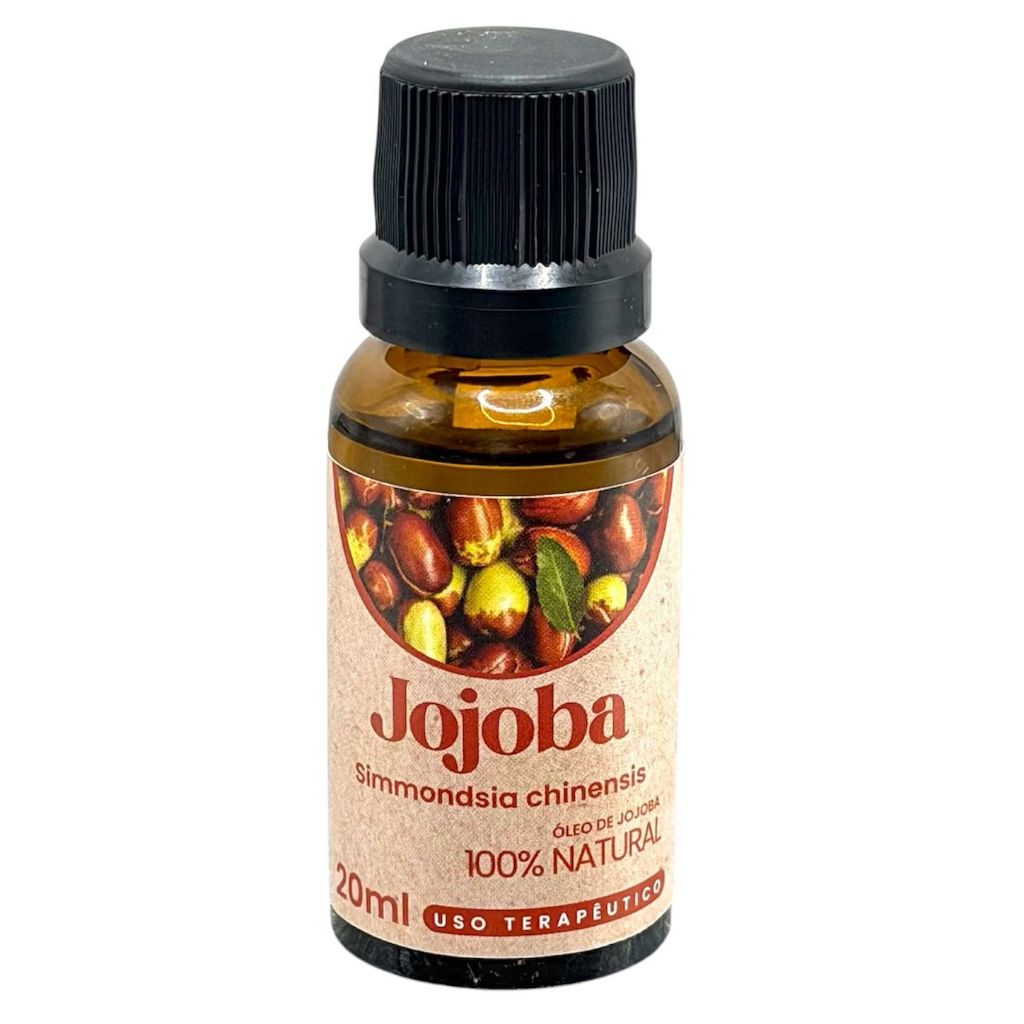 1x Óleo de Jojoba BioSencia 20ml Vegetal | Equilíbrio da Oleosidade e Skincare Natural 100% Puro