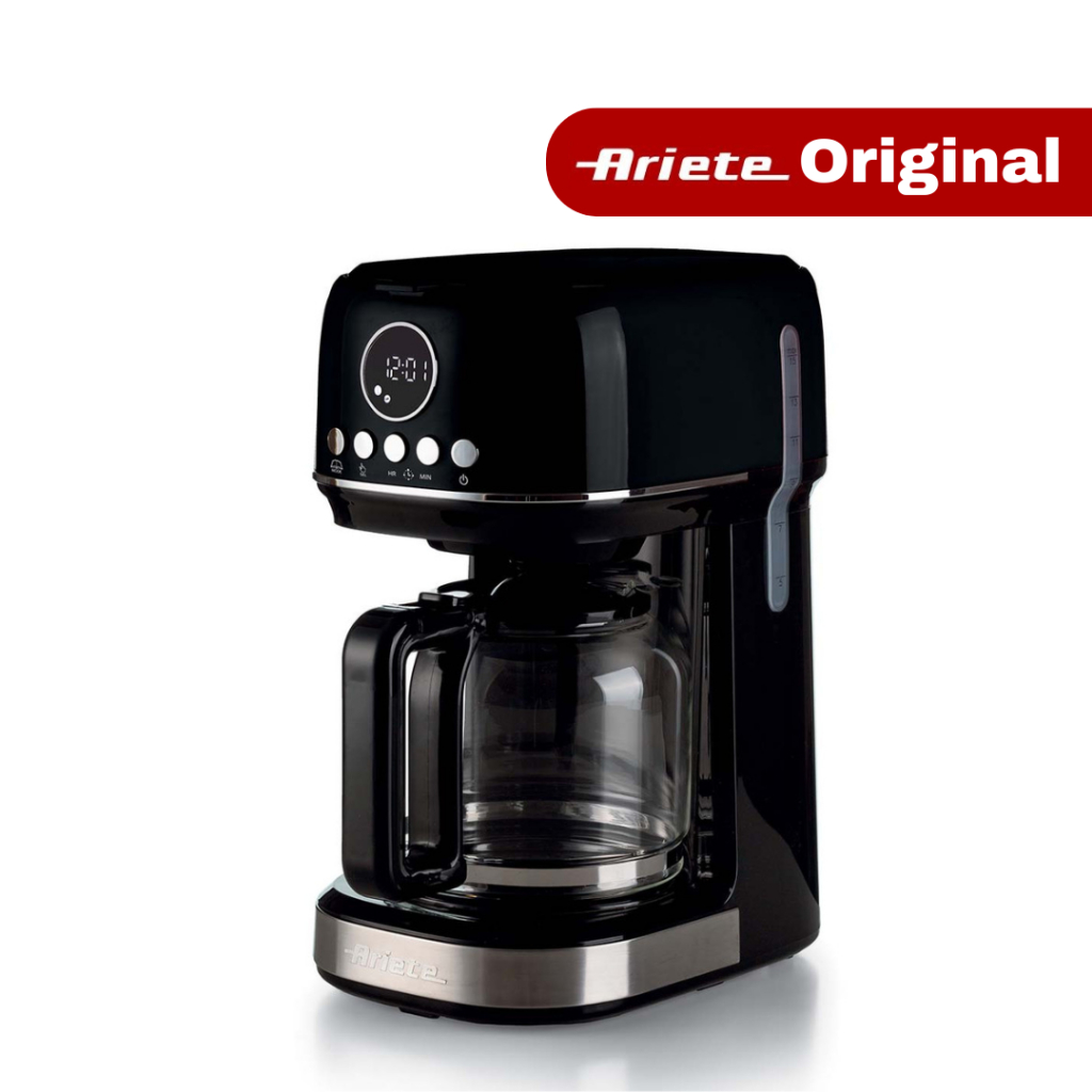 Cafeteira Programável Com Filtro 900W Moderna Preta - Ariete Original