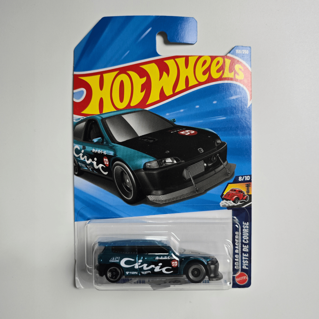 Miniatura Hot Wheels Honda Civic Custom