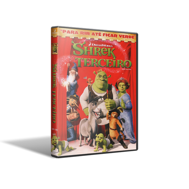 DVD Shrek Terceiro Open Matte IMAX + Bonus - 2007 - (Dual-Audio) - 1080p HD Por 25.99