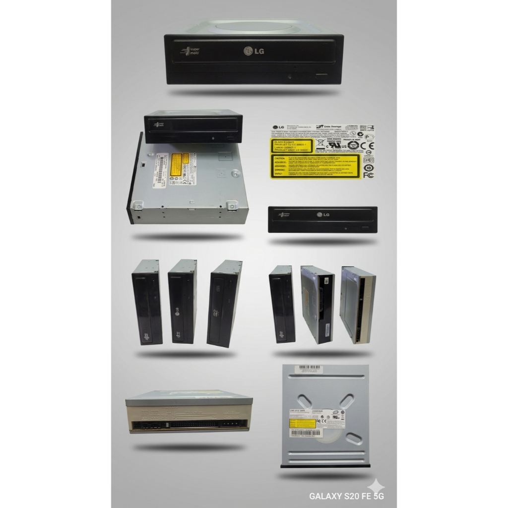 Drive leitor gravador CD/DVD SATA E IDE