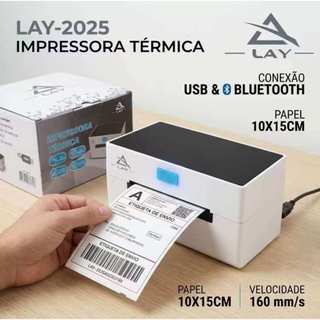 Impressora Térmica Profissional E-commerce Etiqueta