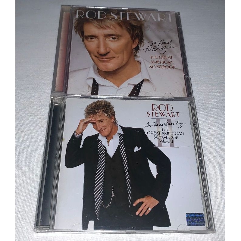 2 Cds Rod Stewart The Great American Song Book 1 e 2