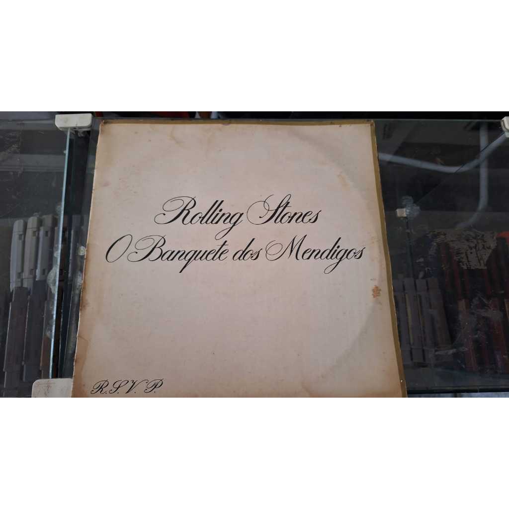 Disco de Vinil Rolling Stones - O Banquete Dos Mendigos - Edição Brasileira Rara London Records