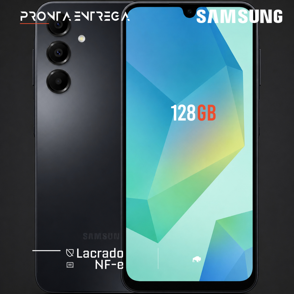 Smartphone Samsung Galaxy A16 Dual SIM 128GB/4GB RAM Tela 6.7"