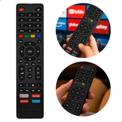 Controle Remoto Compatível Philco Smart TV Netflix YouTube Prime Globoplay Substituto