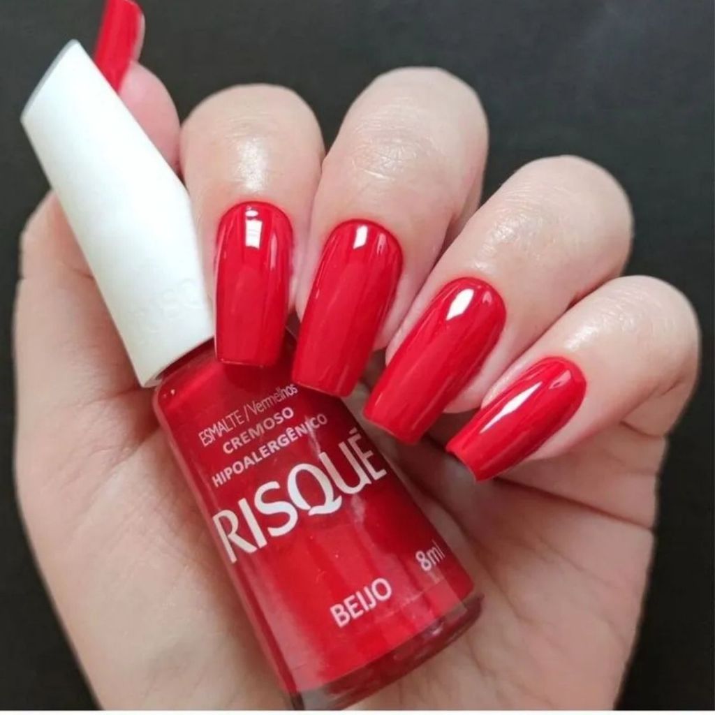 Esmalte Risque Hipoalergênico Kit 14 Cores Sortidas Atacado Manicure Pedicure