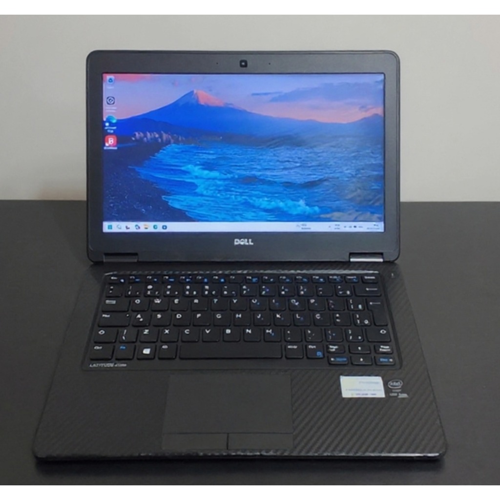 ultrabook dell latitude e7250, core i5 vpro, 8gb, 256gb ssd msata, teclado iluminado