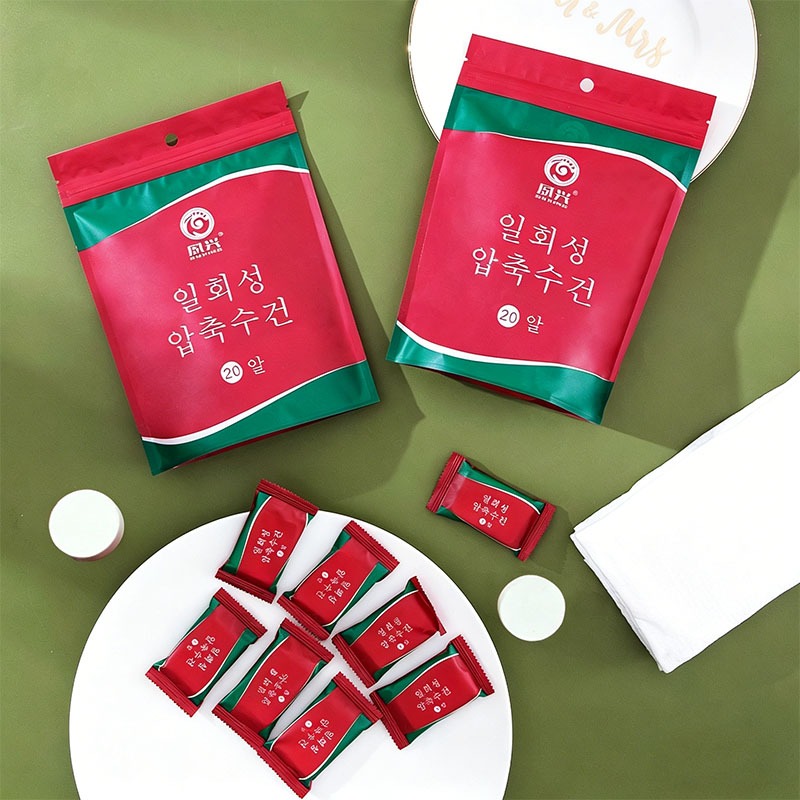 Mini Toalha Desidratadas Comprimida Multiuso Para Limpeza/tirar Maquiagem/Lenço Umedecido-Tecido Macio-Sem Cheiro